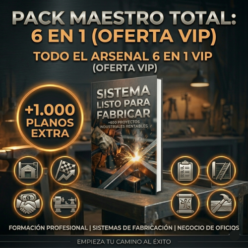 PACK MAESTRO TOTAL: TODO EL ARSENAL 6 EN 1 (OFERTA VIP) 🏆🔥